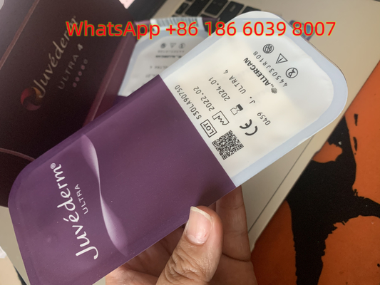 Riempitore cutaneo acido ialuronico di Juvederm per pelle languida