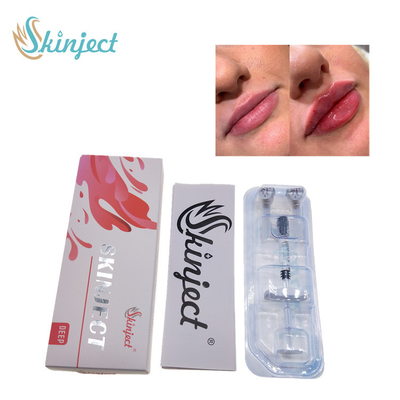Riempitori cutanei acidi ialuronici profondi delle labbra 2ml di Skinject iniettabili