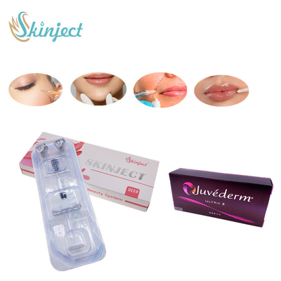 Riempitori cutanei acidi ialuronici profondi delle labbra 2ml di Skinject iniettabili