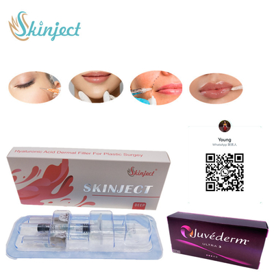 Guancia cutanea profonda iniettabile Chin Nasolabial Fold dei riempitori delle labbra 2ml di Skinject ha