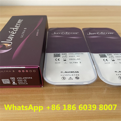 Gel medico Juvederm ultra 3 e 4 di Hyaluronate del sodio per le grinze