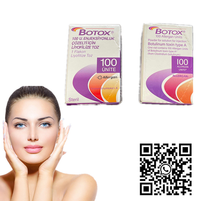Edizione inglese della tossina botulinica di Allergan  ed edizione turca