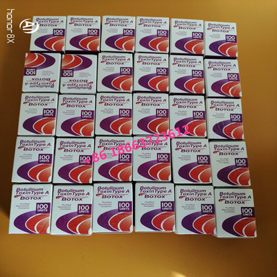 Edizione inglese della tossina botulinica di Allergan  ed edizione turca