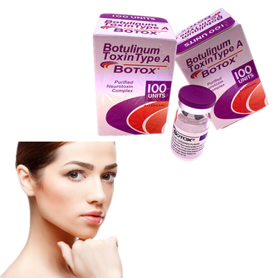 i cosmetici  di Allergan dell'iniezione 100ui per cipria antinvecchiamento rimuovono le grinze