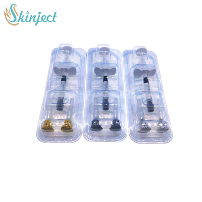 Riempitore cutaneo acido ialuronico dell'iniezione di Skinject 2ml dei prodotti di bellezza con il lido per il fronte