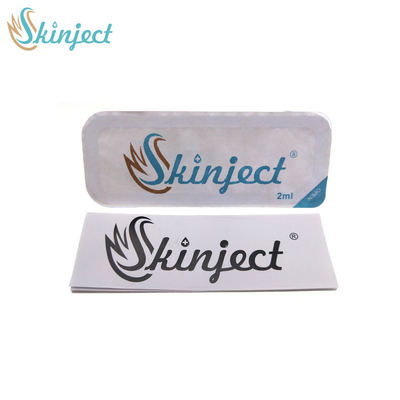Riempitore cutaneo acido ialuronico dell'iniezione di Skinject 2ml dei prodotti di bellezza con il lido per il fronte