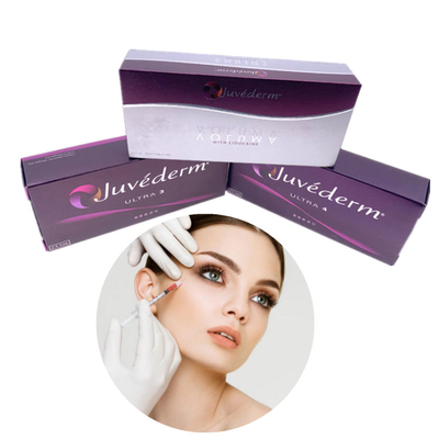L'incrocio facciale di Voluma Juvederm ha collegato il riempitore dell'ha per le anti grinze della guancia