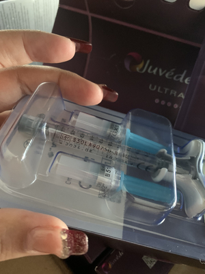 L'incrocio di Allergan Juvederm Ultra4 ha collegato il riempitore cutaneo dell'ha per gli zigomi