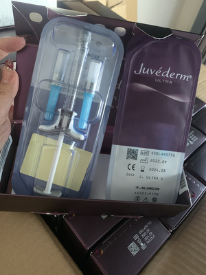 L'incrocio di Allergan Juvederm Ultra4 ha collegato il riempitore cutaneo dell'ha per gli zigomi