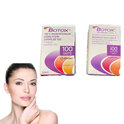 Tossina botulinica Allergan  100 Iu una versione inglese di 50 Iu