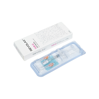 l'incrocio di 1.1ml Revolax ha collegato le iniezioni cutanee del riempitore dell'ha per le guance
