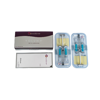 Riempitori cutanei acidi ialuronici di Juvederm Voluma 2x1ml per lo zigomo