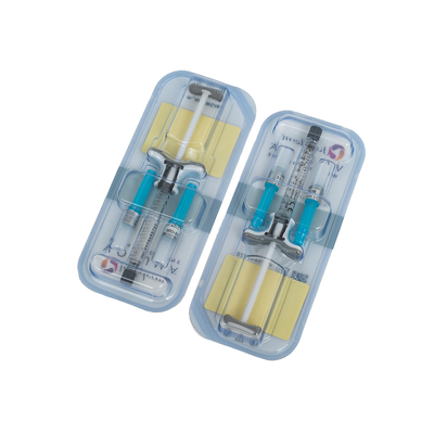 I riempitori cutanei acidi ialuronici di Juvederm Voluma 2x1ml gelificano la guancia Chin Contouring