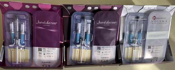 Acido ialuronico del riempitore cutaneo iniettabile di Juvederm Voluma per le linee di sorriso