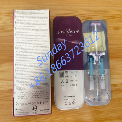 2 anni di riempitore cutaneo acido ialuronico Juvederm ultra 4 di durata di prodotto in magazzino