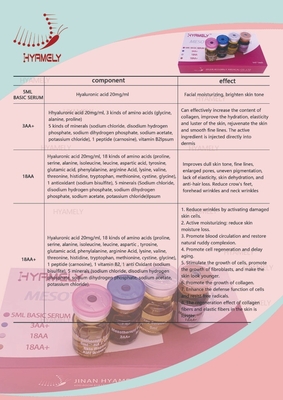 Peli la riparazione della soluzione di Mesotherapy per il fronte attivo che idrata
