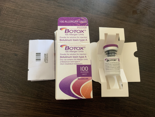 100Unità Allergan  Per Iniezione Face Lift Anti Age Muscolo Massettore Sottile Rimuovi Rughe