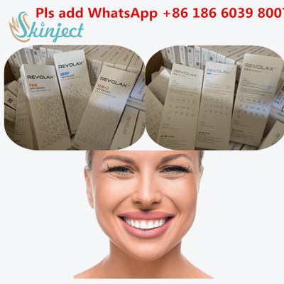 Gel medico di ialuronato di sodio Acido ialuronico Dermal Revolax Depth Filler 1 ml Per iniezione sulle labbra