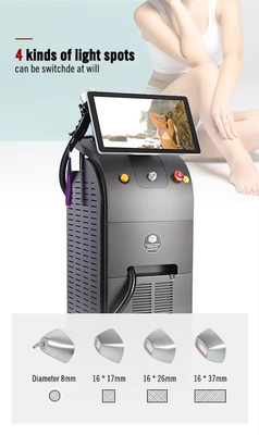Profissional 755nm 808nm 1064nm diodo laser depilazione macchina 3 lunghezza d'onda depilazione