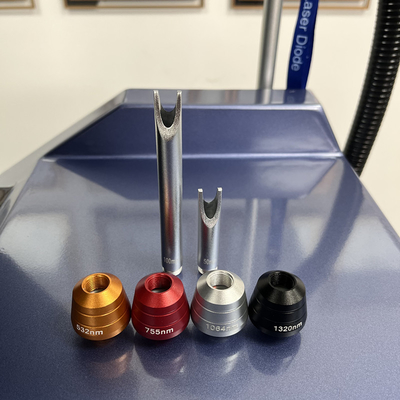 Laser diodo depilazione pelle ringiovanimento macchina di bellezza Pico Laser 2 in 1