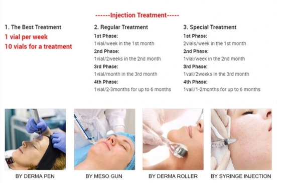 3 ml*5 Soluzione di mesoterapia Cocktail NCTF 135 HA riempito