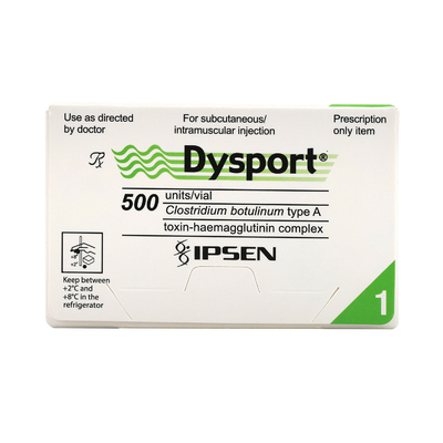 Ordina Botox Dysport 500iu per ridurre le linee del muso.