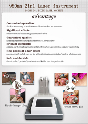 Ringiovanimento Faciale Rimozione Vascolare Diodo Laser Facial Beauty Machine