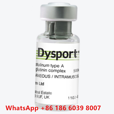 Dysport per la tossina botulinica riduce le linee frontali e le zampe di corvo