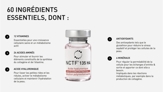 NCTF 135HA Mesoterapia Booster Iniezionabile per la Pelle 3 ml