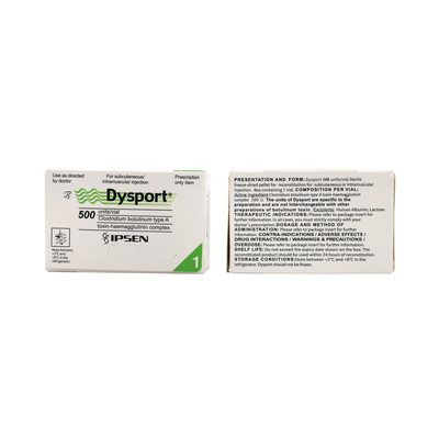 Dysport 100 unità tipo A Polvere di tossina botulinica per servizi termali