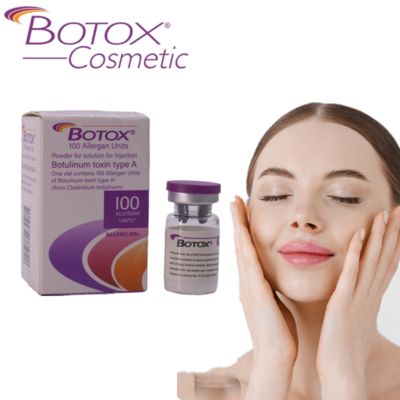 Allergan Botox 100IU Tossina Botulinica con durata di conservazione di 3 anni e durata di 4-8 mesi