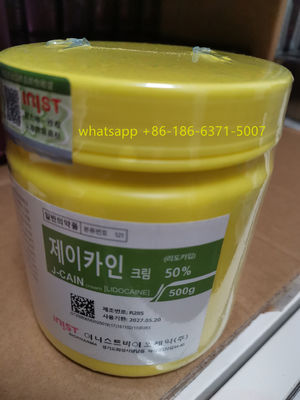 J-Cain Korea Crema Anestetica Emolliente 50% 500g Sollievo dal Dolore