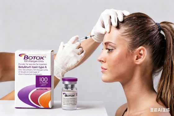 Tossina Botulinica Allergan Botox 100UI per Riduzione Rughe e Cosmetica