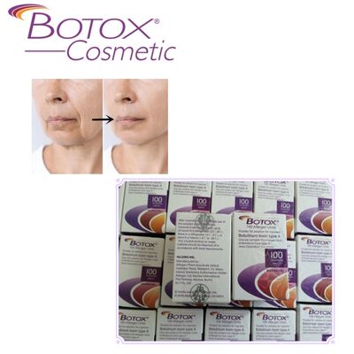 Tossina Botulinica Botox Trattamento Allergenico Botox tipo A 100 UI Rughe lisce per il viso