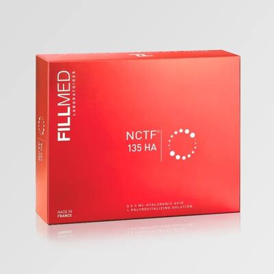 Moisturizing And Brightening Skin Tone Nctf 135HA 5vials Skin Booster Square Box