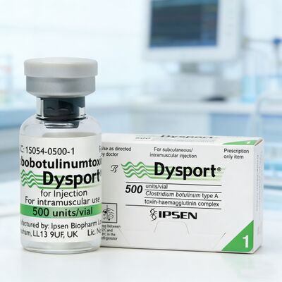 Dysport Medical Aesthetic Injections 500 u abobotulinumtoxinA Toxina di tipo A per i piedi di corvo