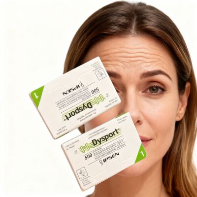 500U Dysport Rilassante Muscolare Avanzato per Riduzione Naturale delle Rughe Iniezione Tossina Botulinica