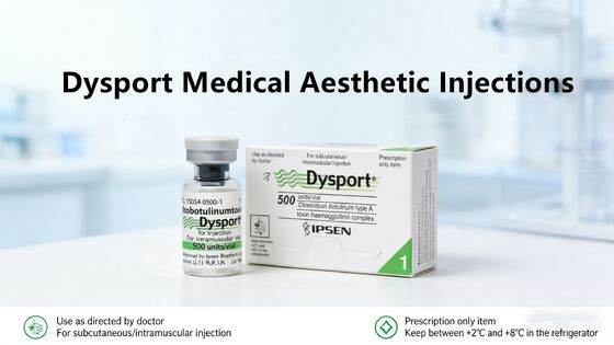 Dysport 500U tossicina botulinica iniettabile ad alta potenza tipo A rilassamento muscolare duraturo per il liscio