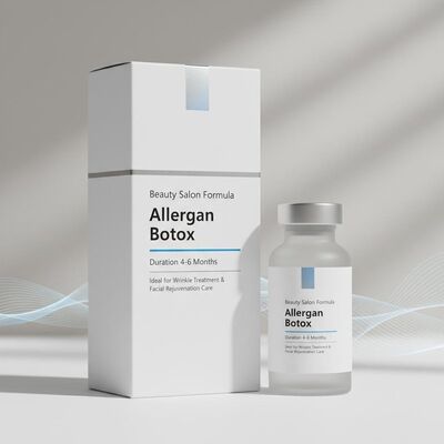 Salone di bellezza sicuro Allergan Botox formula durata da 4 a 6 mesi ideale per il trattamento delle rughe e cura del ringiovanimento facciale
