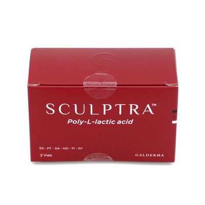 Red Sculptrure 2 flaconcini Advanced Collagen-Stimulating Injectable per il ripristino del volume facciale e il ringiovanimento della pelle duraturo