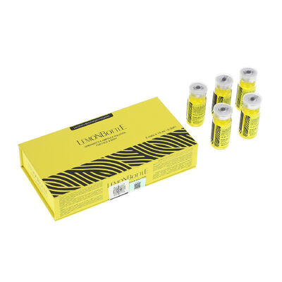 Soluzione lipolitica al limone Flacone da 10 ml per pancia piatta che brucia