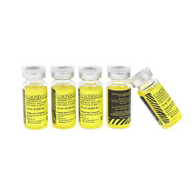 Soluzione lipolitica al limone Flacone da 10 ml per pancia piatta che brucia