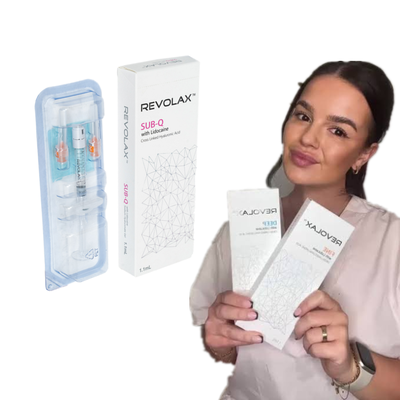 Revolax Acido Ialuronico Riempitore Dermico Naturale Ingrossamento Labiale Augmentazione del Volume Faciale Restauro