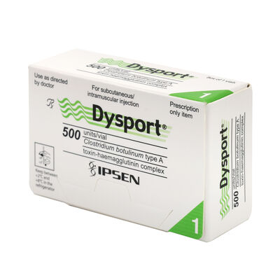100 U Aller gan Dys port Anti rughe Polvere liofilizzata Tossina botulinica