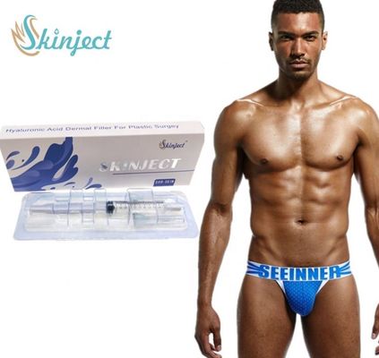Riempitore acido ialuronico iniettabile sterile del pene del gel