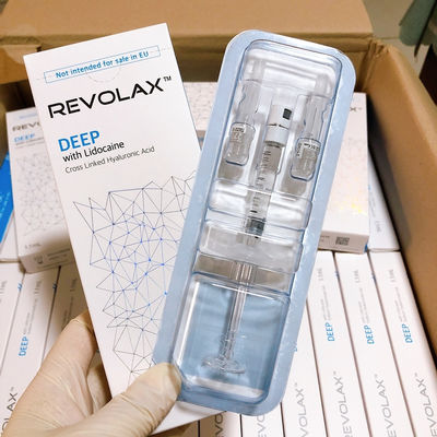 Riempitore facciale acido ialuronico profondo 1.1ml di Revolax con lidocaina