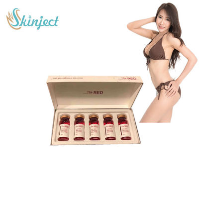 Iniezioni dimagranti lipolitiche rosse della soluzione 5x10ml