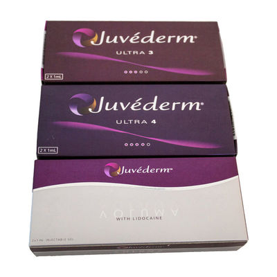 Riempitore cutaneo acido ialuronico facciale di Juvederm