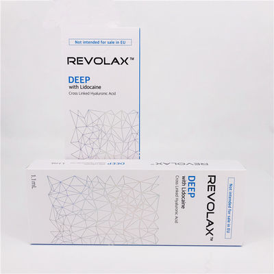 Riempitore cutaneo acido ialuronico 1.1ml di Revolax benissimo iniettabile