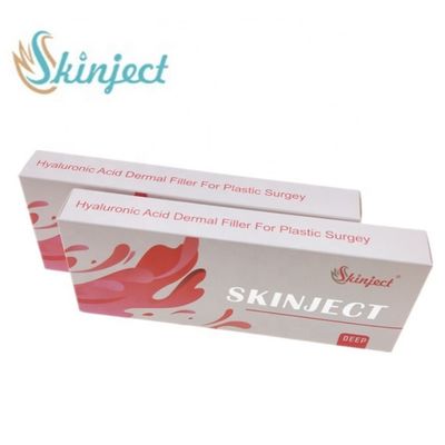 Riempitore acido ialuronico collegato incrocio iniettabile 1ml 2ml 5ml per il naso Chin Cheek